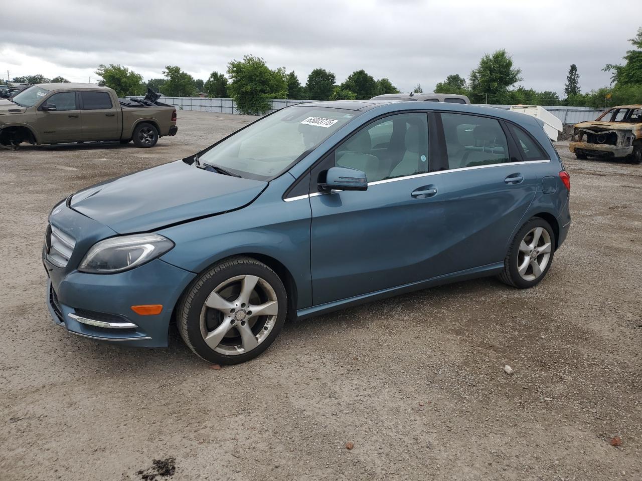 2014 MERCEDES-BENZ B-class VIN WDDMH4EB6EJ208581 photo 1