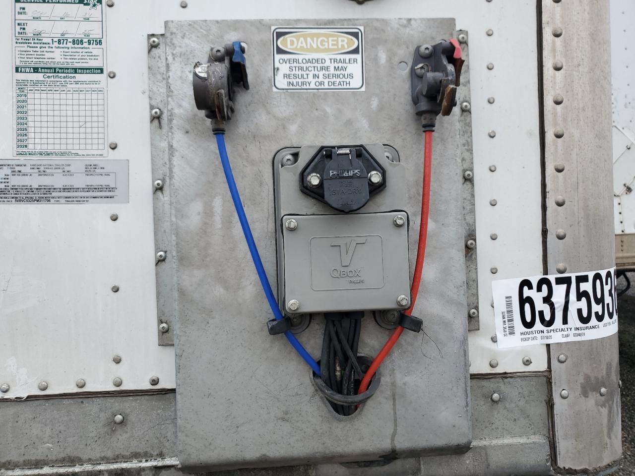 2023 VANGUARD Trailer VIN 5V8VC5325PM311706 photo 7