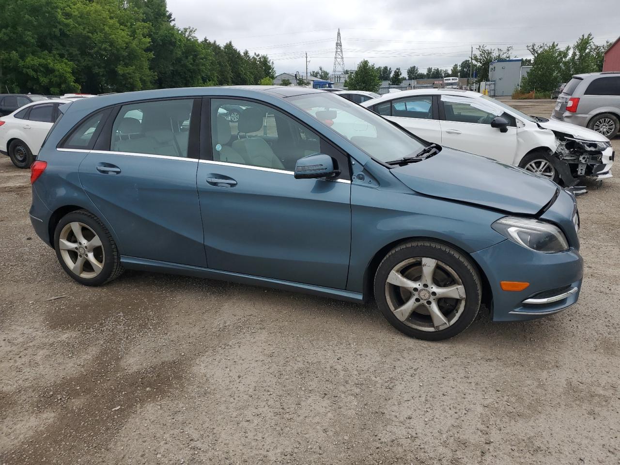 2014 MERCEDES-BENZ B-class VIN WDDMH4EB6EJ208581 photo 4