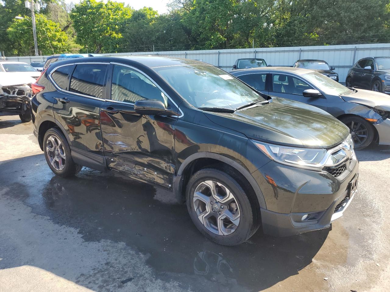 2019 Honda Crv VIN 7FARW2H8XKE002469 photo 4