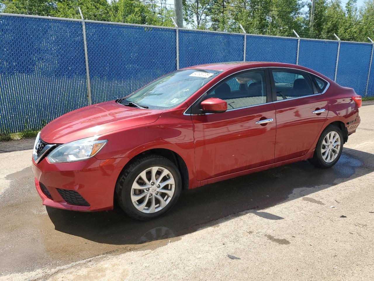 2019 NISSAN Sentra s VIN 3N1AB7AP7KY354516 photo 1