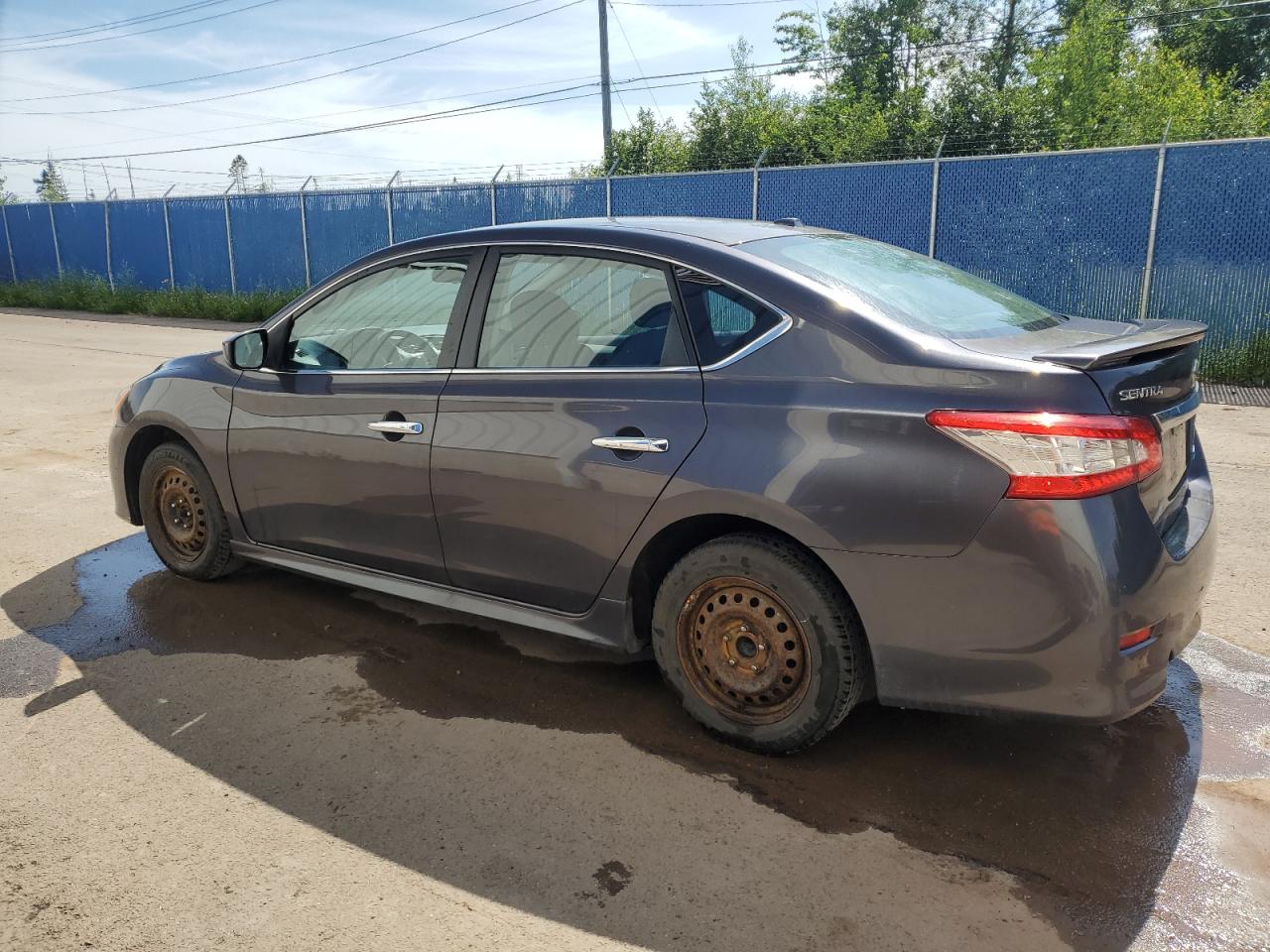2013 NISSAN Sentra s VIN 3N1AB7AP4DL614838 photo 2