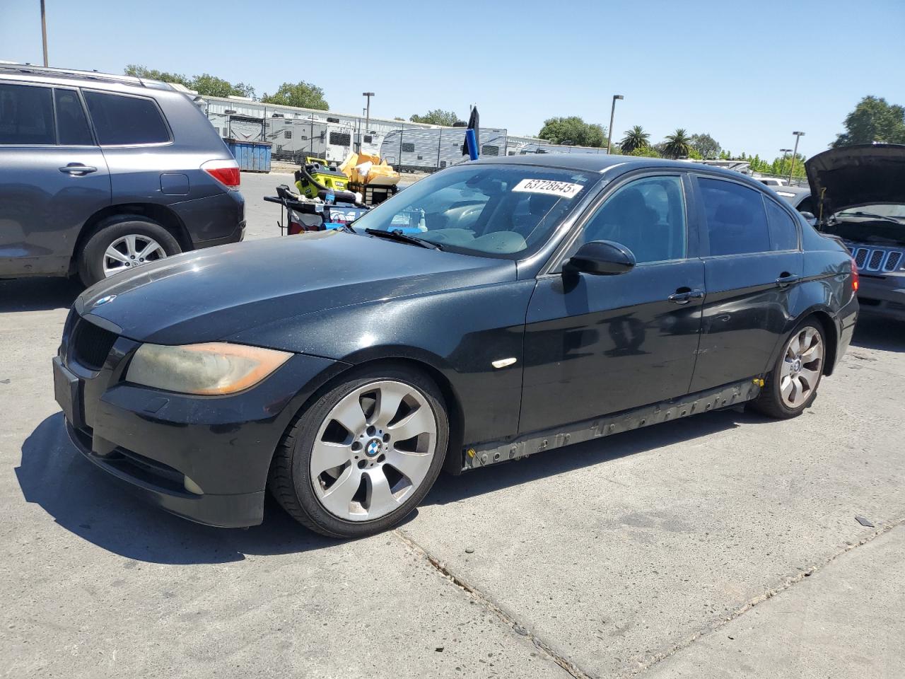 2007 BMW 3 series VIN WBAVC93527KX57146 photo 1