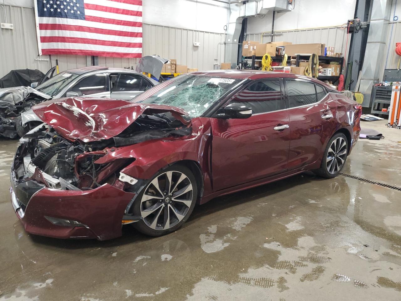 2017 Nissan Maxima VIN 1N4AA6AP6HC386939 photo 1