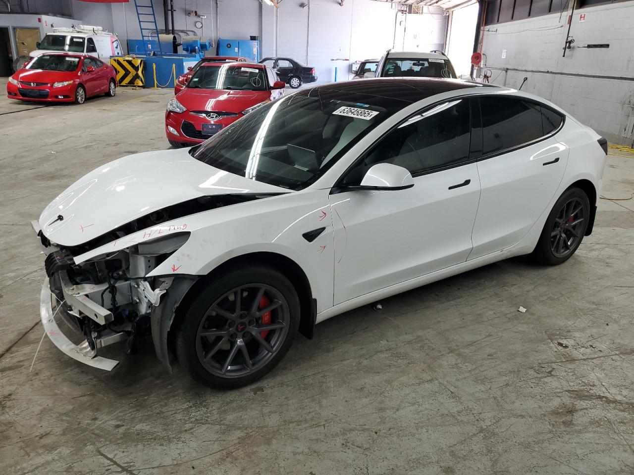 2022 TESLA Model 3 VIN 5YJ3E1EB6NF348201 photo 1