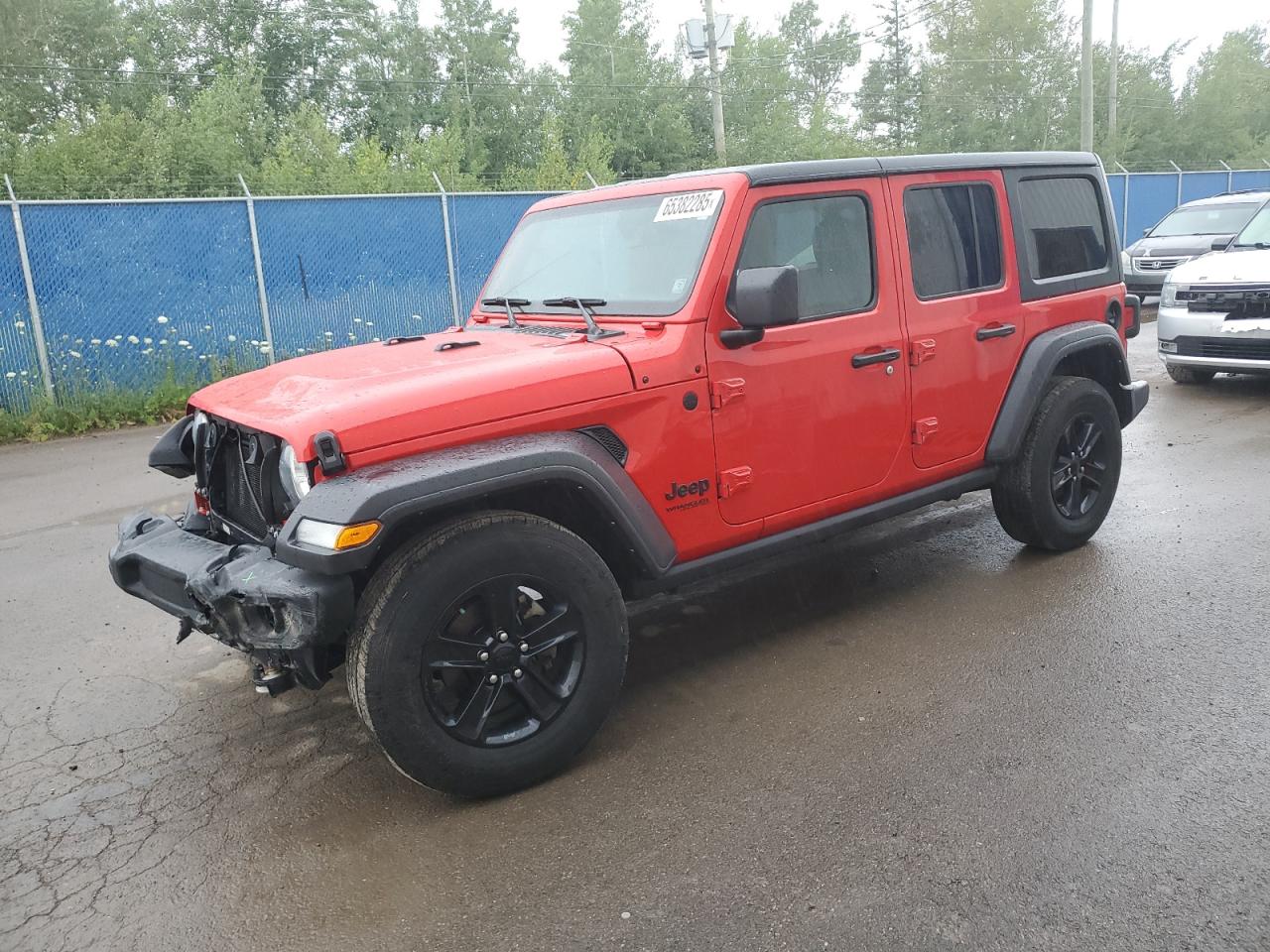2022 JEEP Wrangler u VIN 1C4HJXDG9NW199764 photo 1