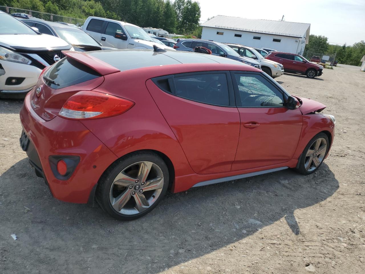 2015 HYUNDAI Veloster VIN KMHTC6AE2FU218987 photo 3
