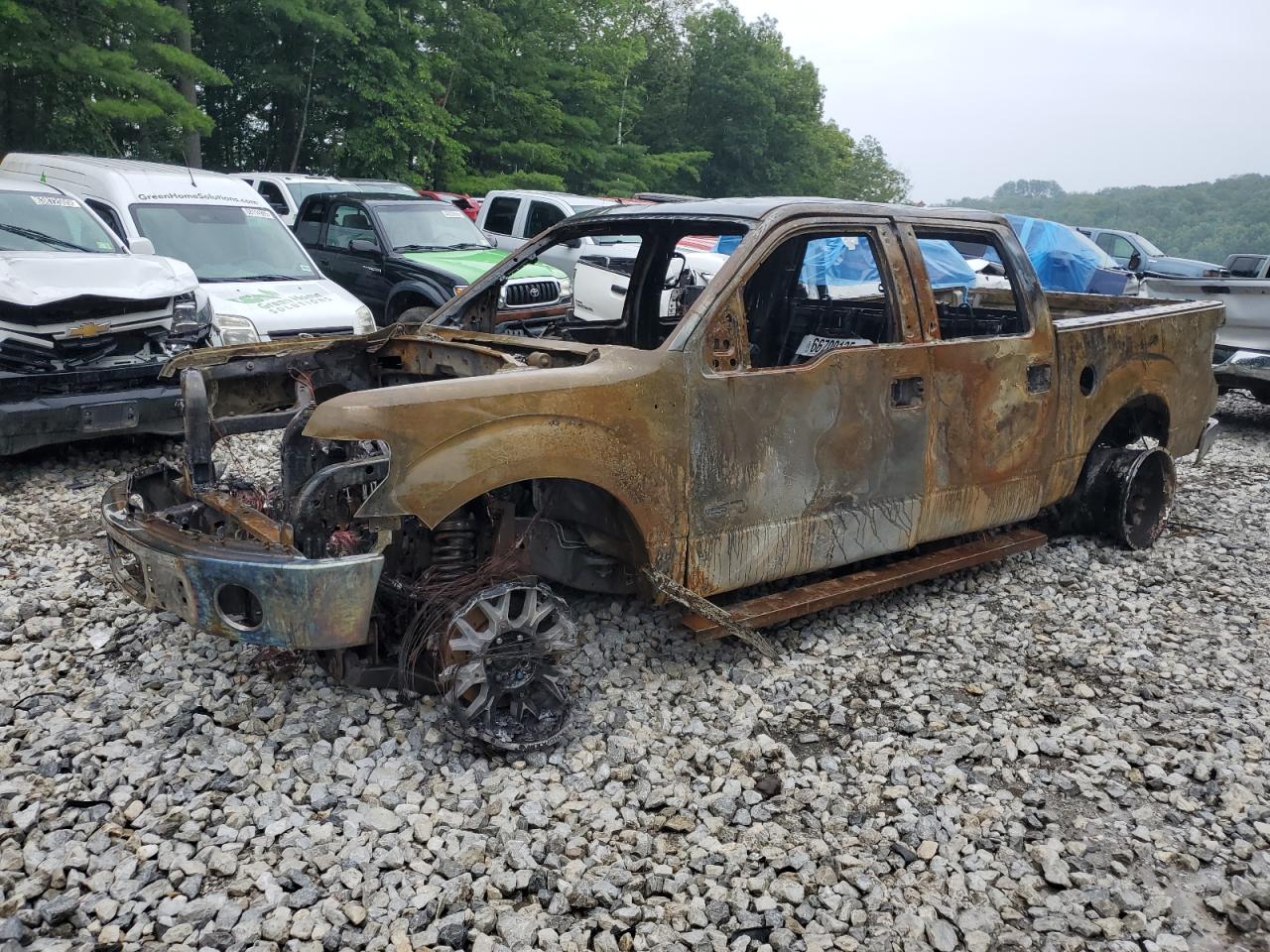 2012 Ford F150 VIN 1FTFW1ET6CFB93323 photo 1