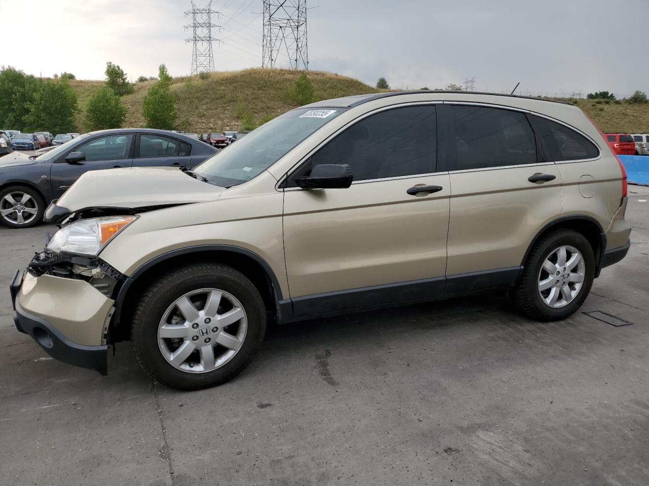 2007 HONDA Crv VIN JHLRE48547C029884 photo 1