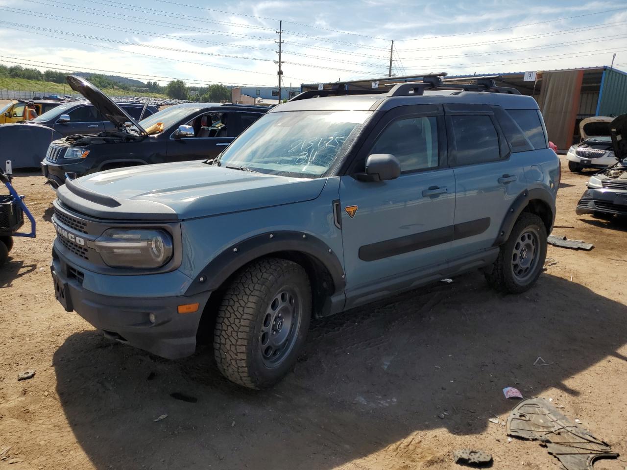 2021 Ford Bronco VIN 3FMCR9D98MRA45074 photo 1