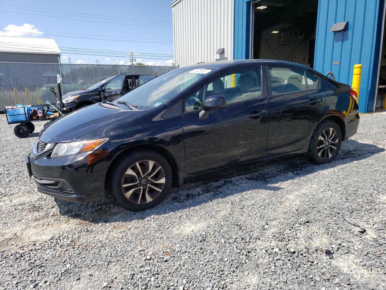 2015 HONDA Civic VIN 2HGFB2F46FH001136 photo 1