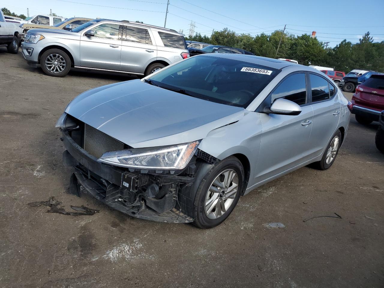 2020 HYUNDAI Elantra VIN KMHD84LF0LU928532 photo 1