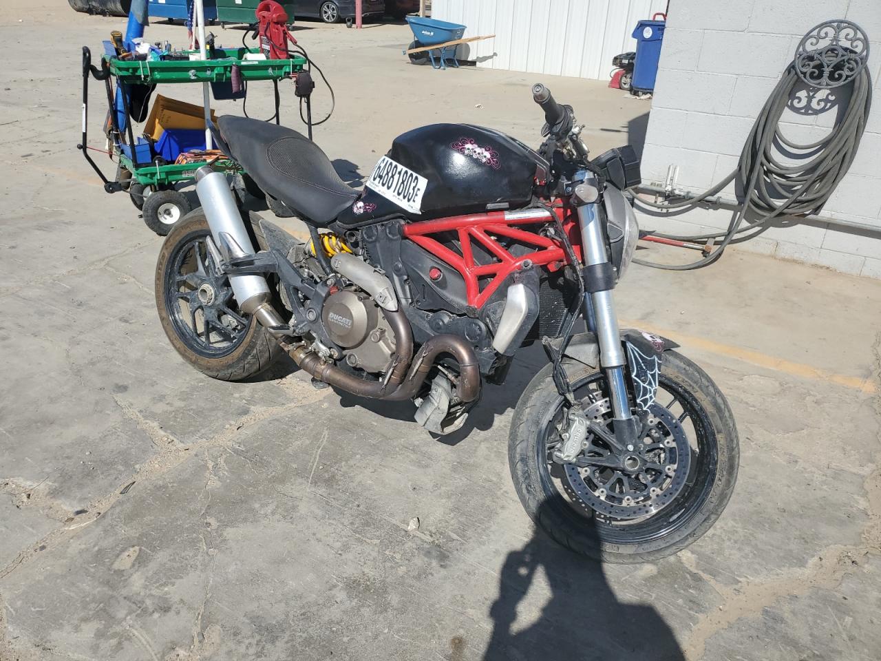 2016 DUCATI Monster VIN ZDM1RBSV0GB019600 photo 1
