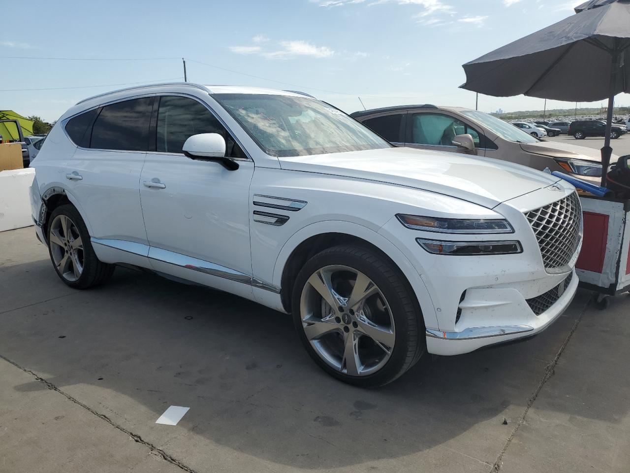 2021 Genesis Gv80 VIN KMUHCESC6MU047799 photo 4