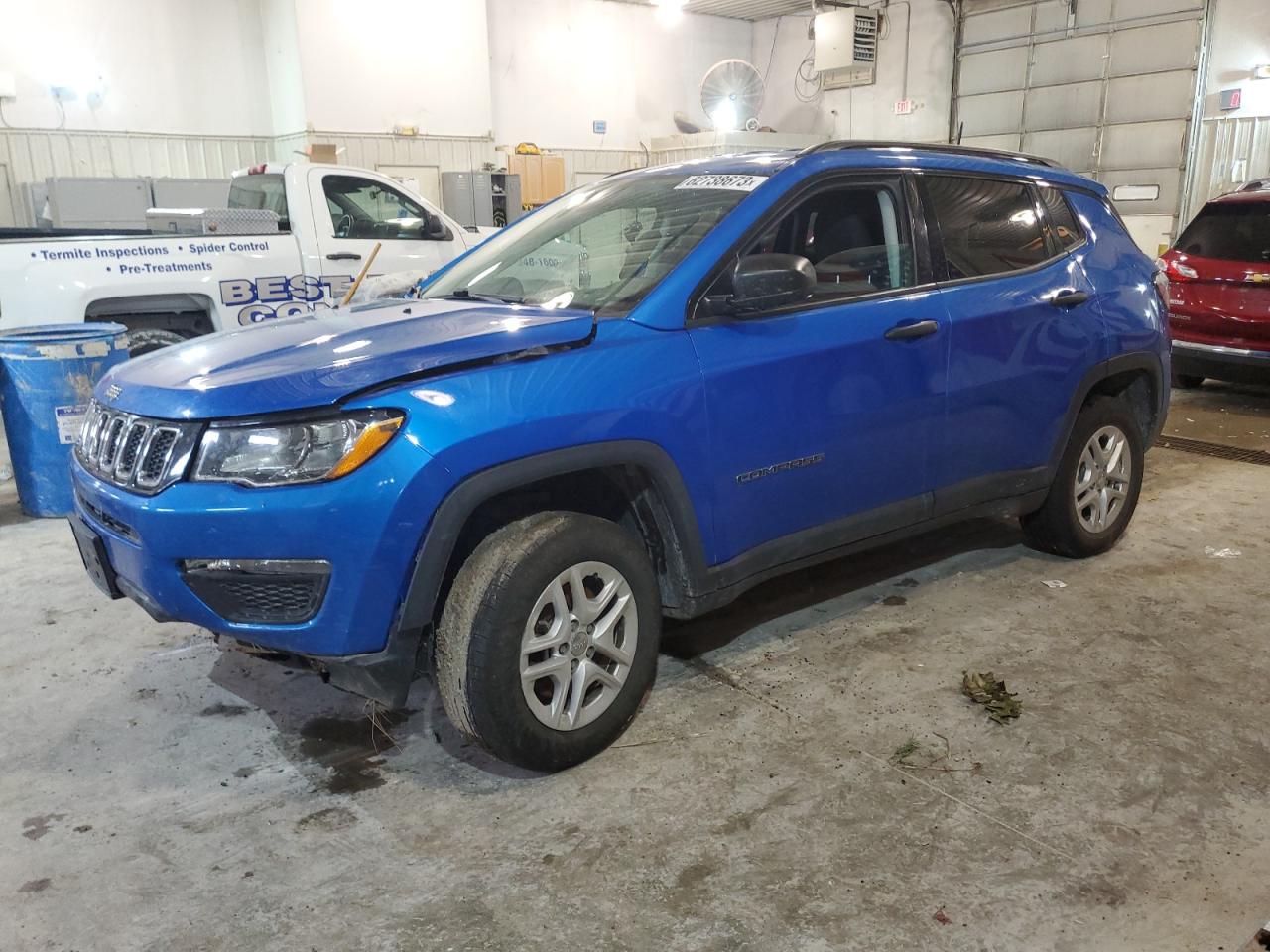 2018 JEEP Compass VIN 3C4NJDAB3JT191377 photo 1