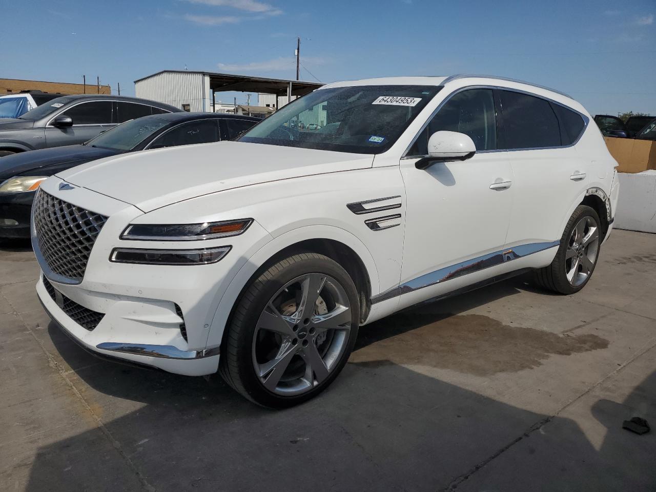 2021 Genesis Gv80 VIN KMUHCESC6MU047799 photo 1