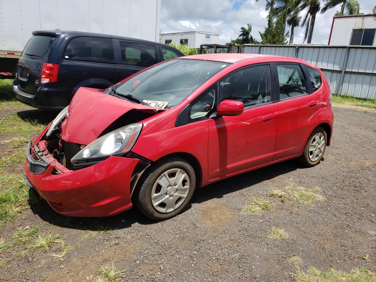 2013 HONDA Fit VIN JHMGE8H36DC076175 photo 1