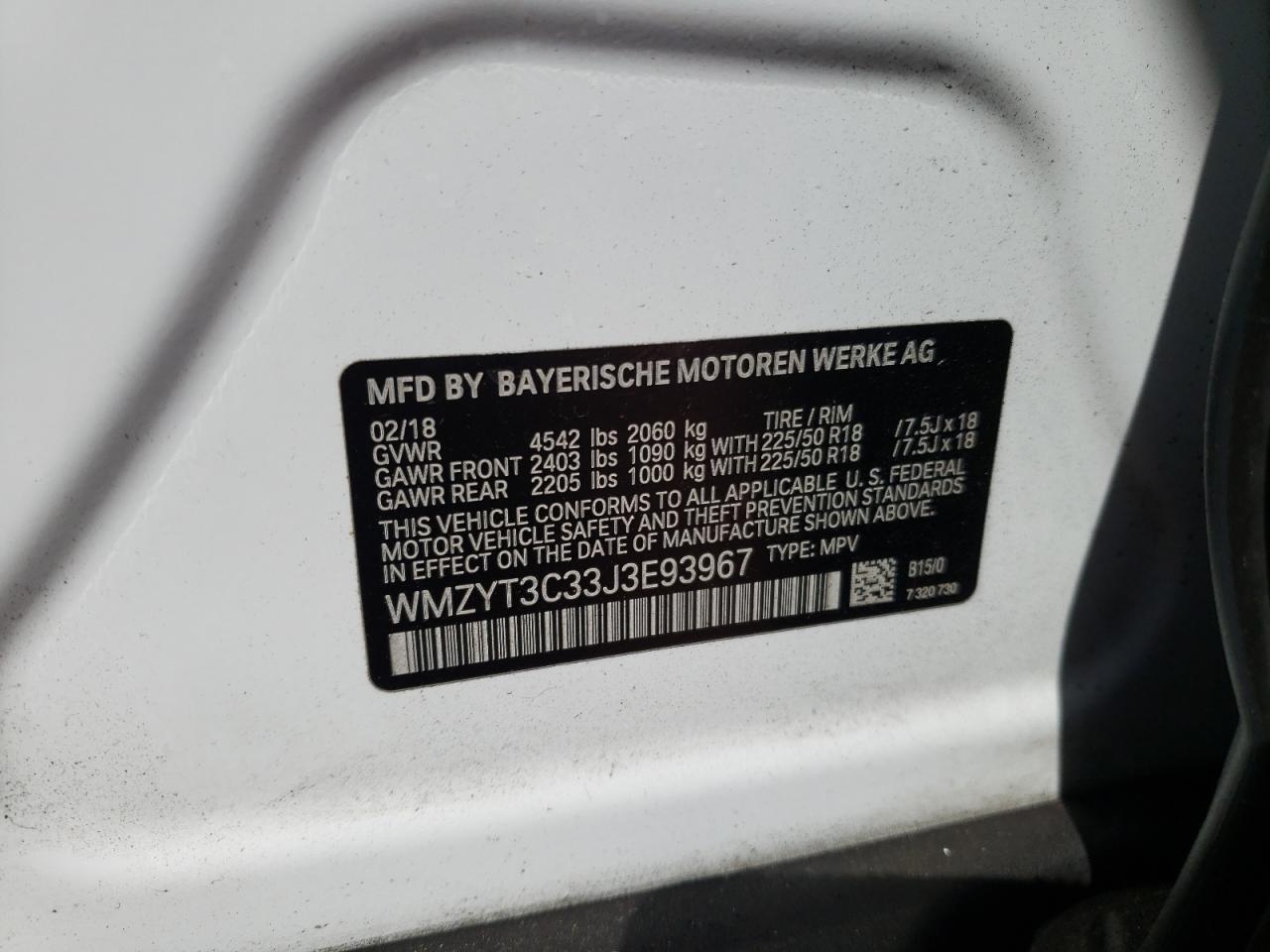 2018 MINI Cooper VIN WMZYT3C33J3E93967 photo 12