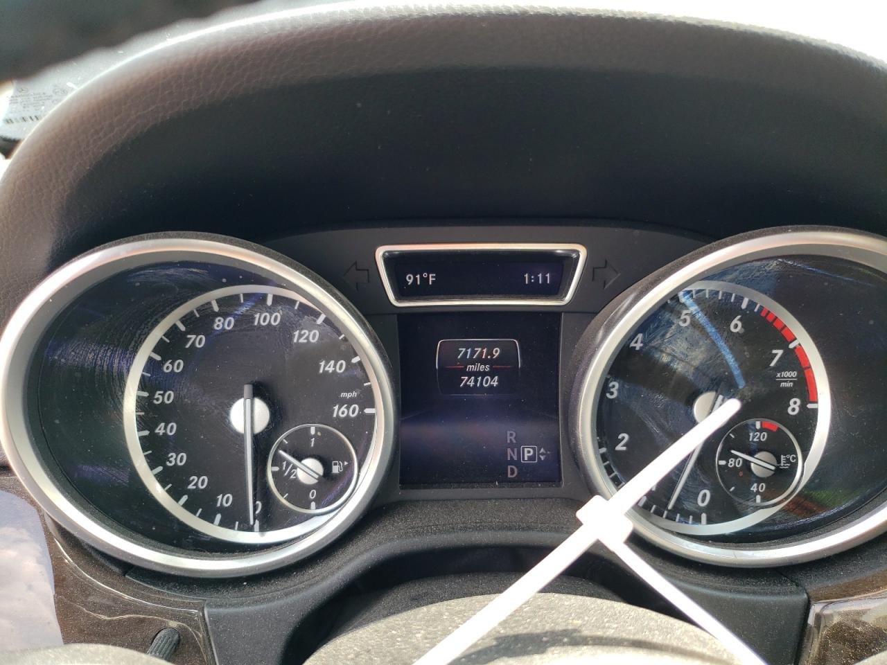 2015 MERCEDES-BENZ M-class VIN 4JGDA5HB2FA479909 photo 9