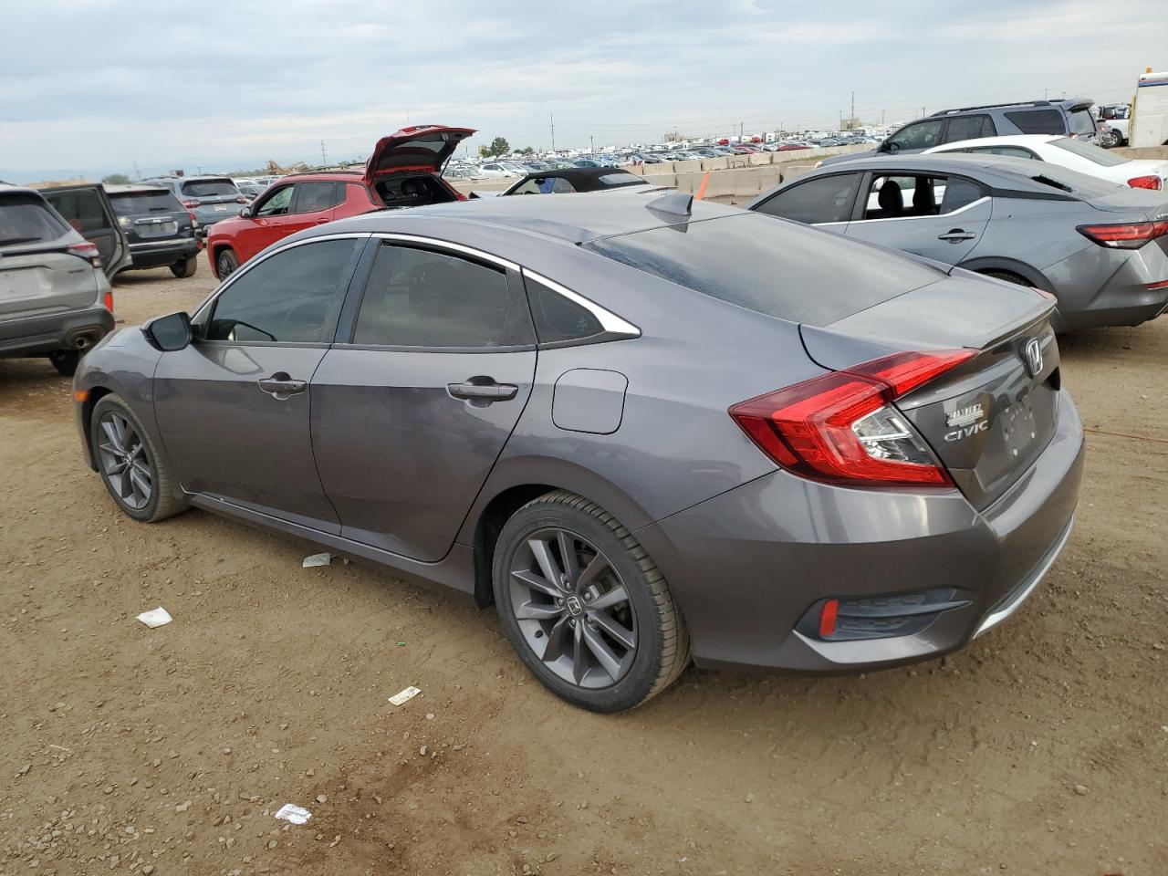 2019 Honda Civic VIN 19XFC1F34KE004653 photo 2