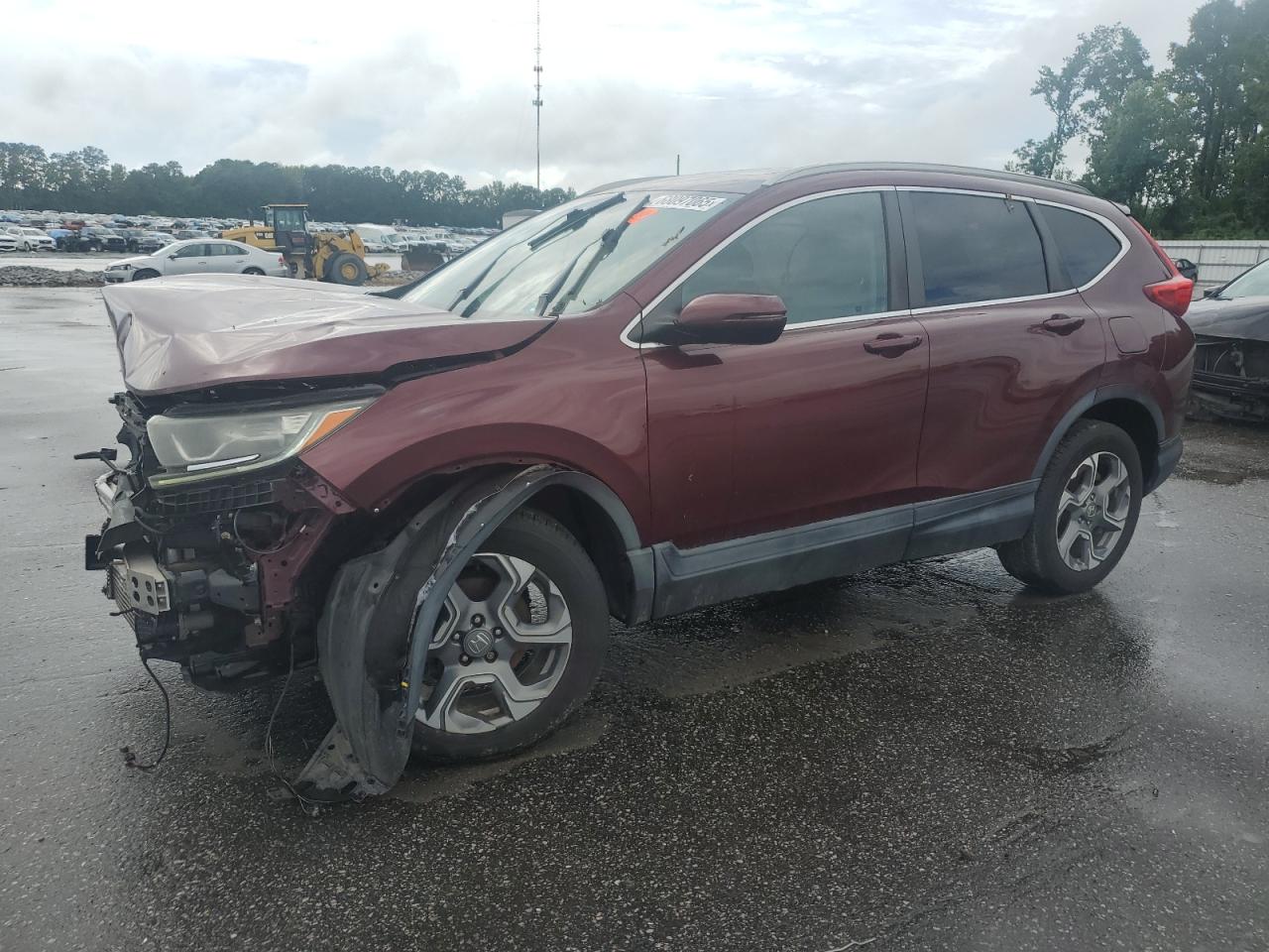 2017 Honda Crv VIN 2HKRW2H83HH646014 photo 1