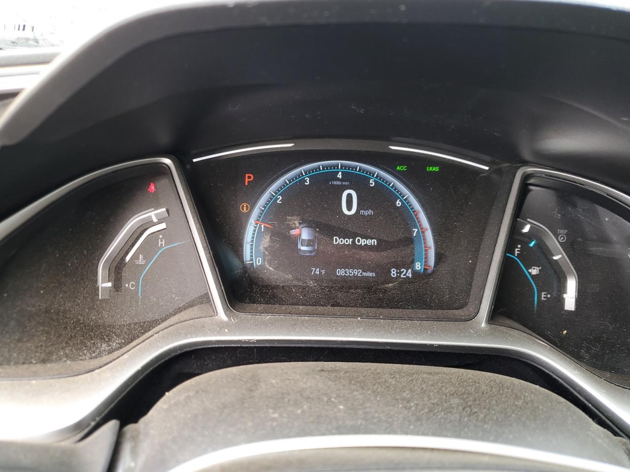 2019 Honda Civic VIN 19XFC1F34KE004653 photo 9