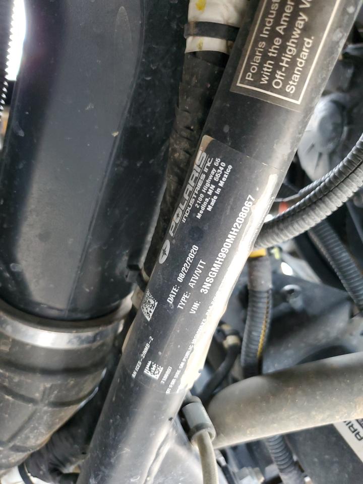 2021 Polaris General xp VIN 3NSGMH990MH208067 photo 10