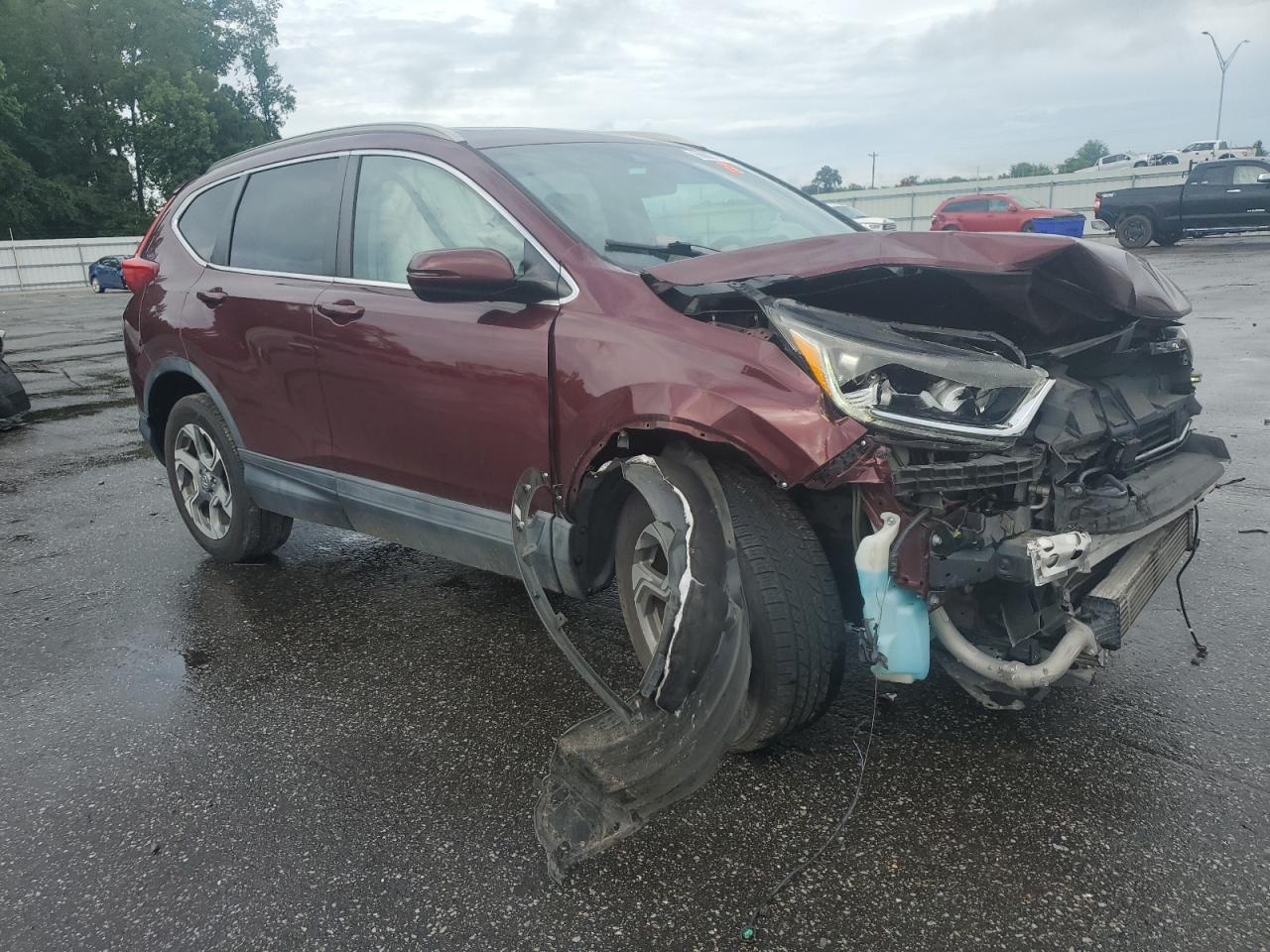2017 Honda Crv VIN 2HKRW2H83HH646014 photo 4