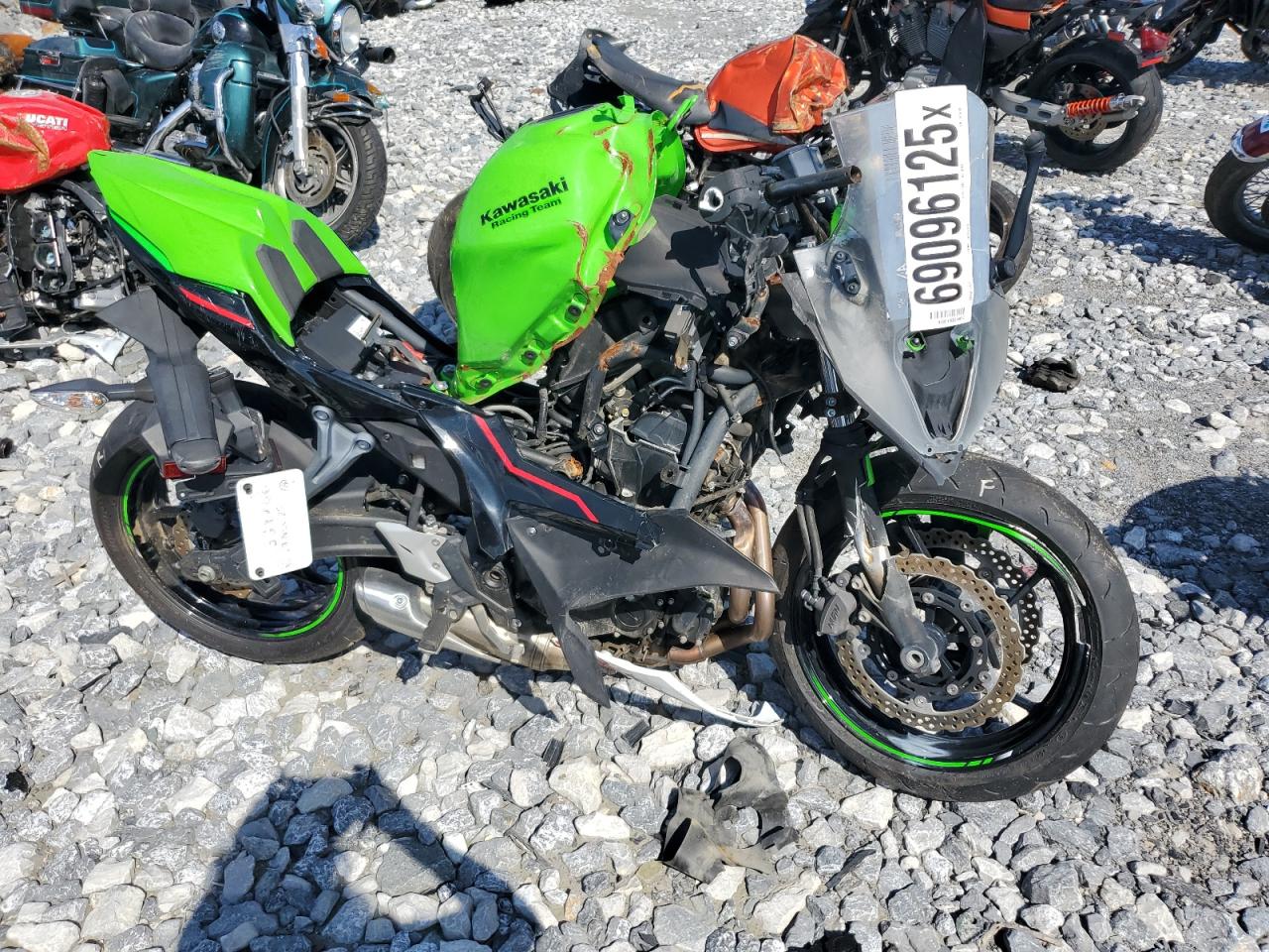 2022 Kawasaki Ex650 n VIN ML5EXEN13NDA75045 photo 1