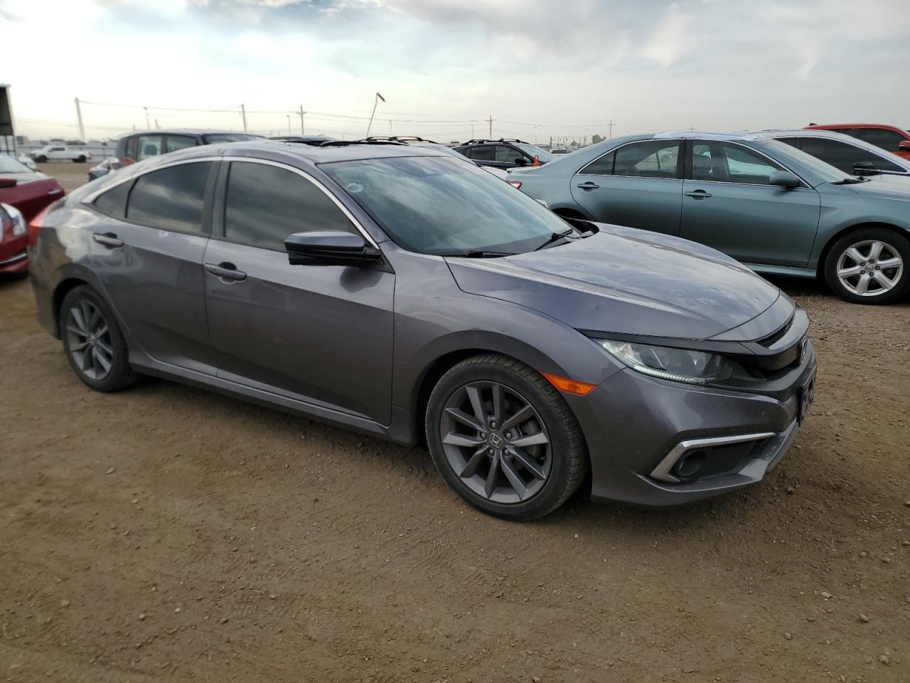 2019 Honda Civic VIN 19XFC1F34KE004653 photo 4