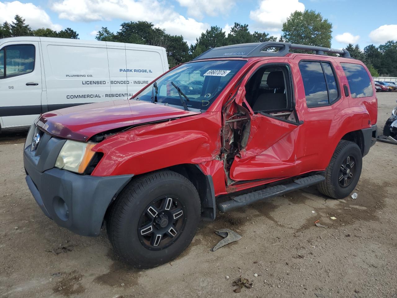 2008 Niss Xterra VIN 5N1AN08W68C527402 photo 1