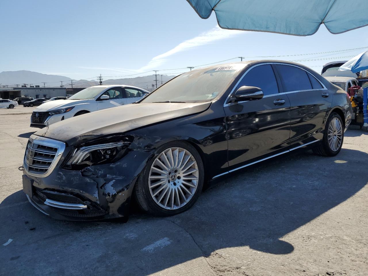2018 Mercedes-Benz S class VIN WDDUG8DB2JA421288 photo 1