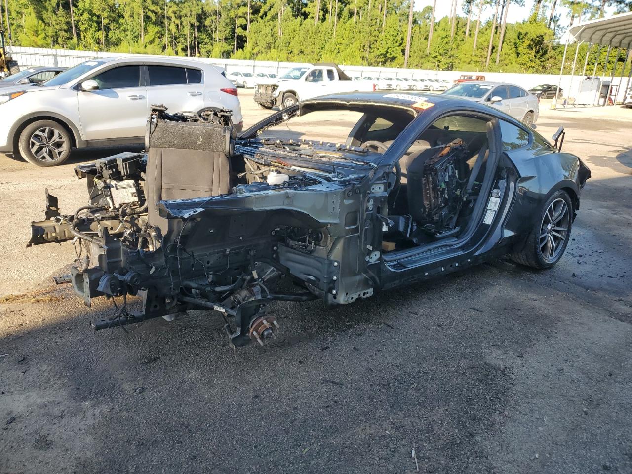 2017 FORD Mustang VIN 1FA6P8TH6H5228207 photo 1
