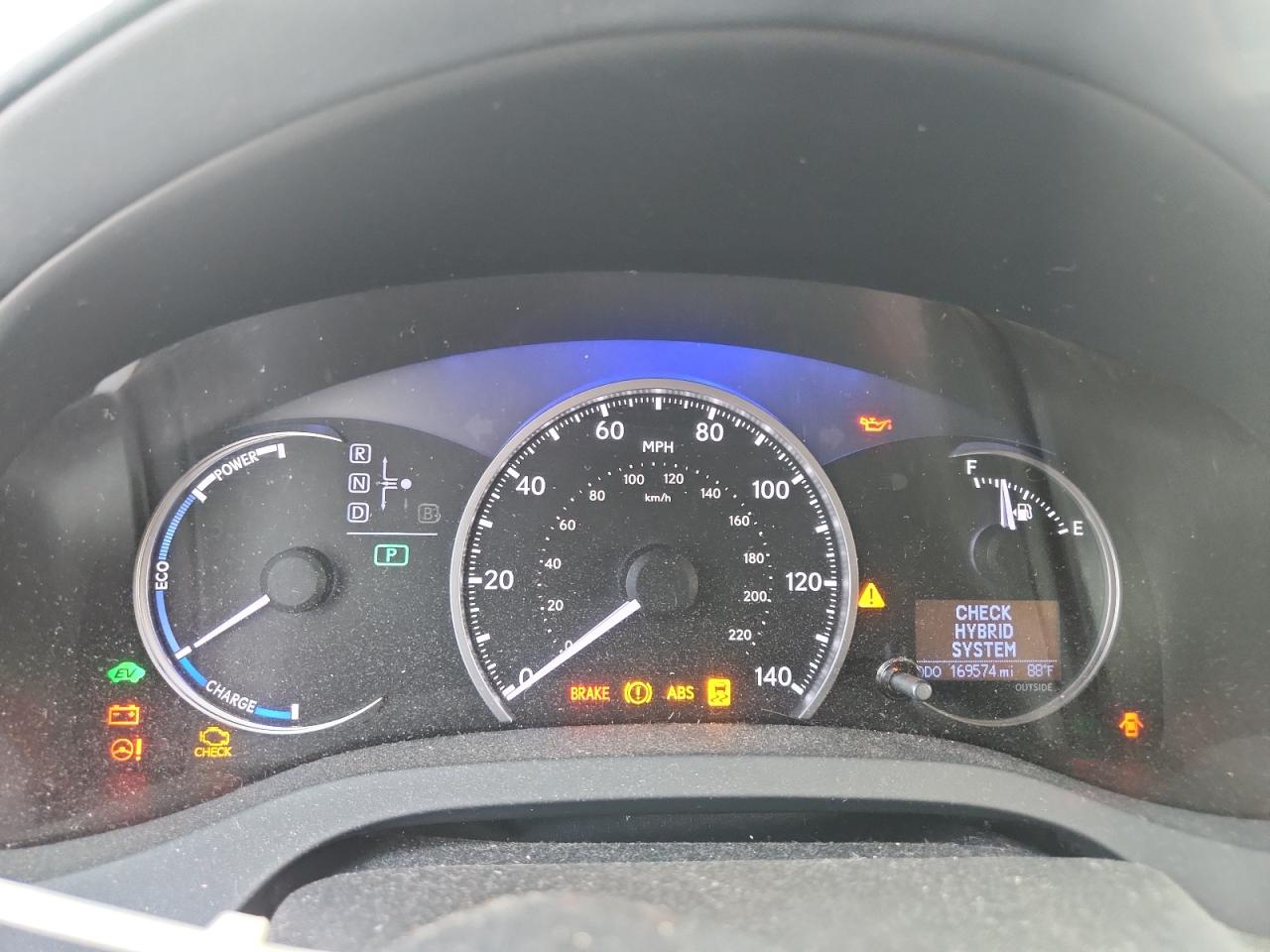 2013 LEXUS Ct 200 VIN JTHKD5BH7D2131951 photo 9