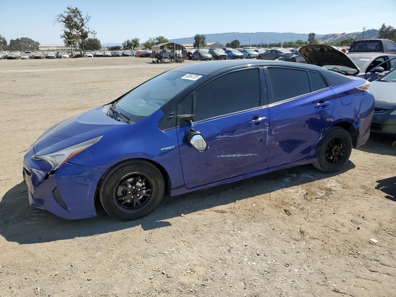 2016 Toyota Prius VIN JTDKBRFU6G3510122 photo 1