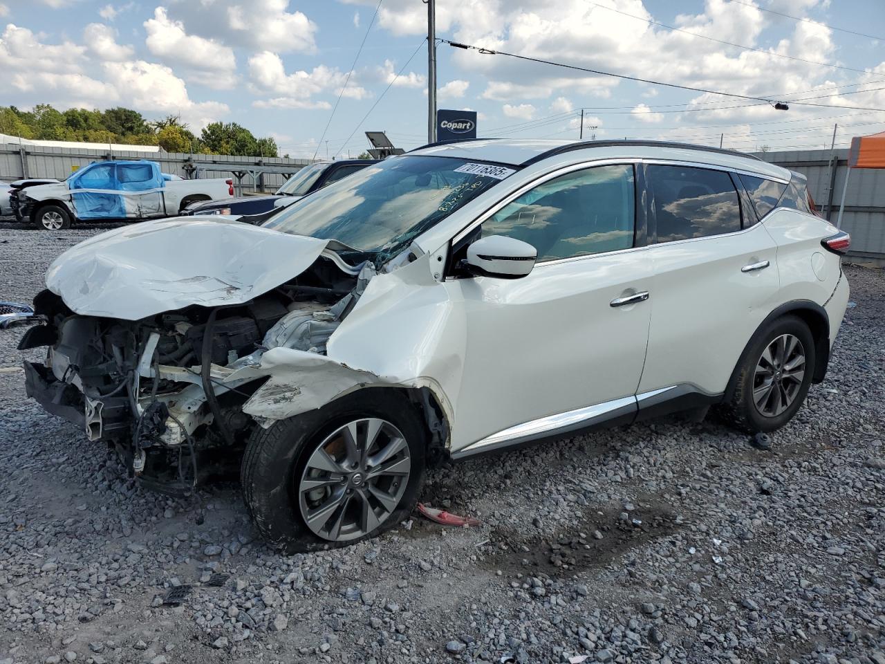 2017 Nissan Murano VIN 5N1AZ2MG4HN201990 photo 1