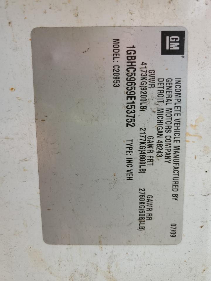 2009 Chev All models VIN 1GBHC59659E153752 photo 12