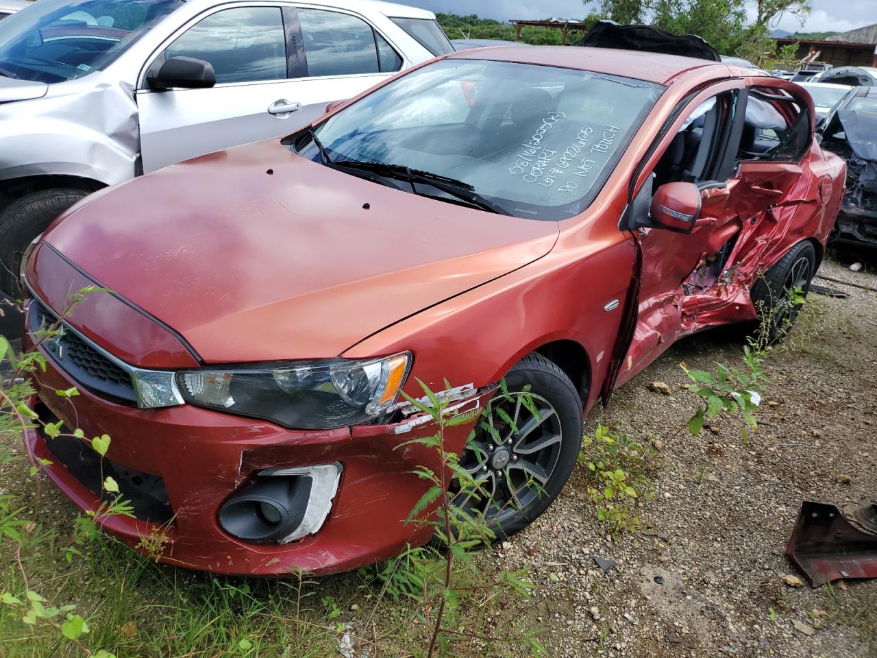 2017 Mitsubishi Lancer VIN JA32U2FU5HU008942 photo 1