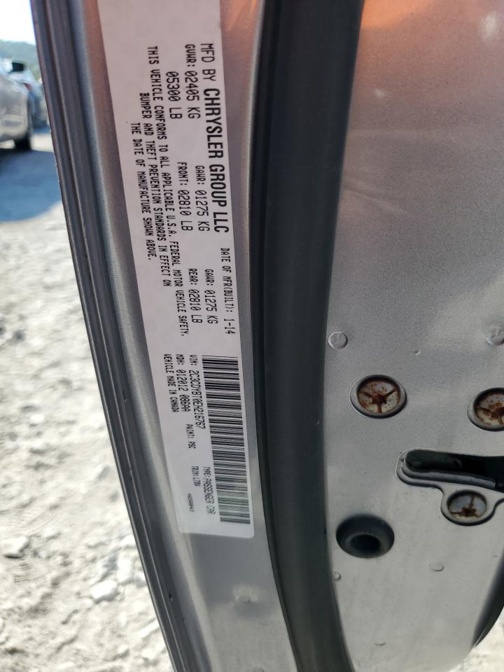 2014 Dodge Challenger VIN 2C3CDYBT0EH216767 photo 12