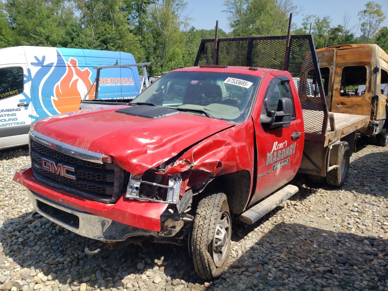 2013 GMC SIERRA VIN 1GT02ZCG0DZ100527 photo 1