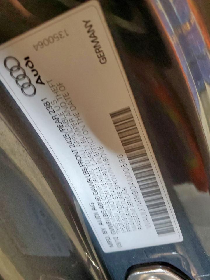2013 Audi A5 VIN WAULFAFR9DA000566 photo 12