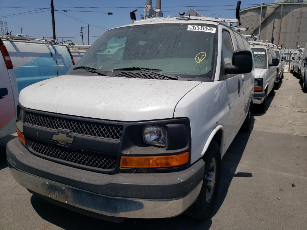 2014 Chevy Express VIN 1GCWGFCB1E1119313 photo 5