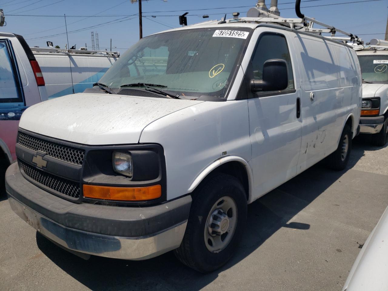 2014 Chevy Express VIN 1GCWGFCB1E1119313 photo 1