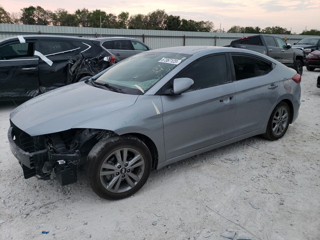 2017 HYUNDAI Elantra VIN 5NPD84LF2HH187919 photo 1