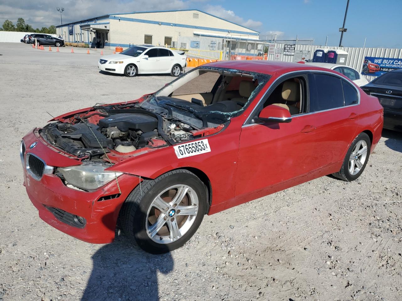 2015 BMW 3 series VIN WBA3A5G5XFNP35201 photo 1