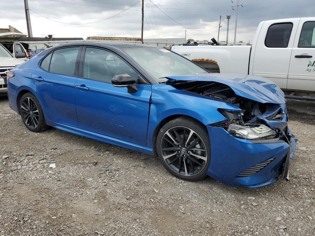 2019 Toyota Camry VIN 4T1B61HK9KU204953 photo 4