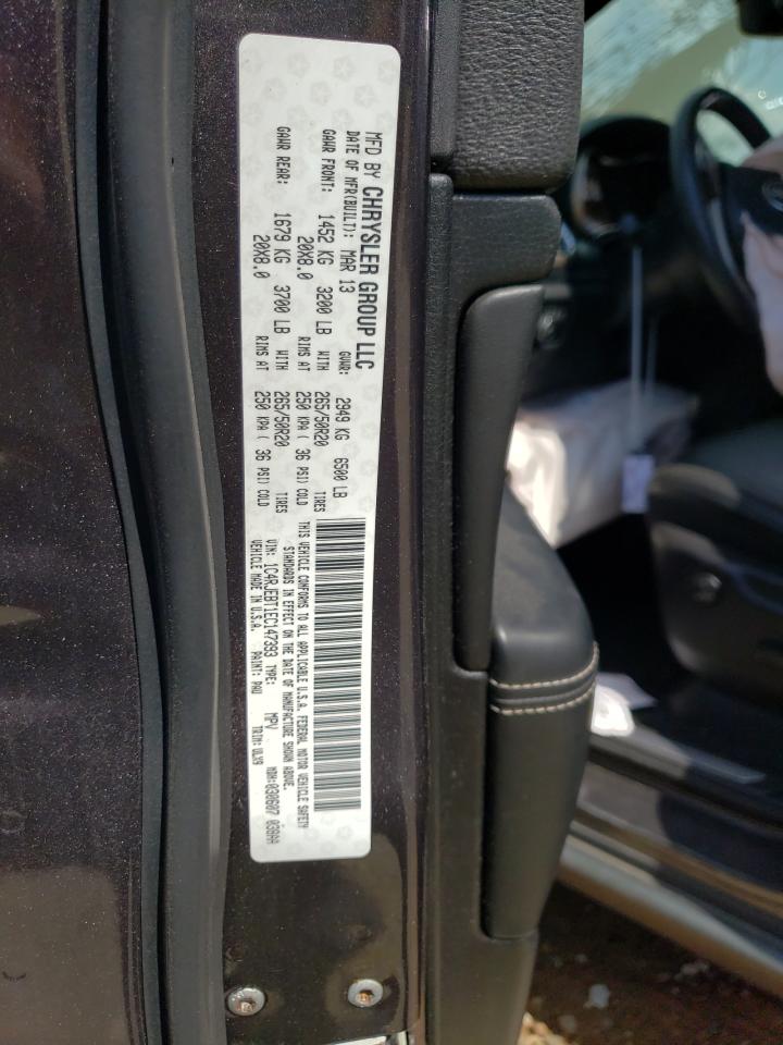 2014 JEEP Grand cherokee VIN 1C4RJEBT1EC147393 photo 12