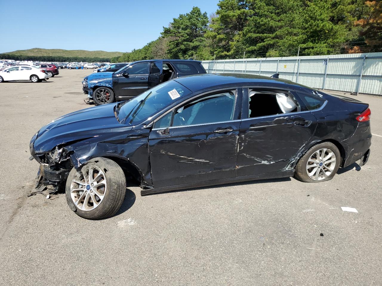 2020 FORD Fusion VIN 3FA6P0HD3LR255927 photo 1