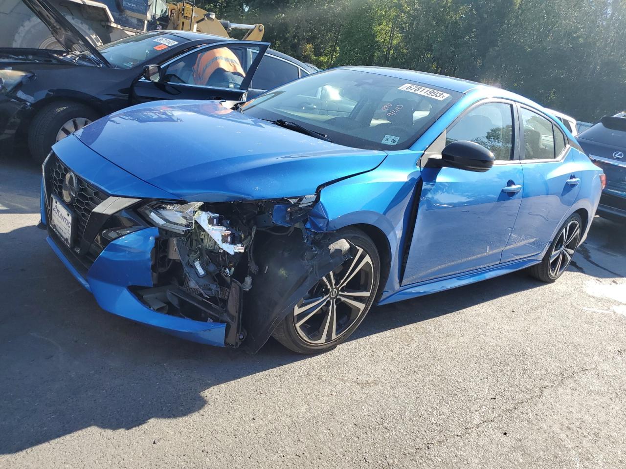 2020 Nissan Sentra VIN 3N1AB8DV5LY267585 photo 1