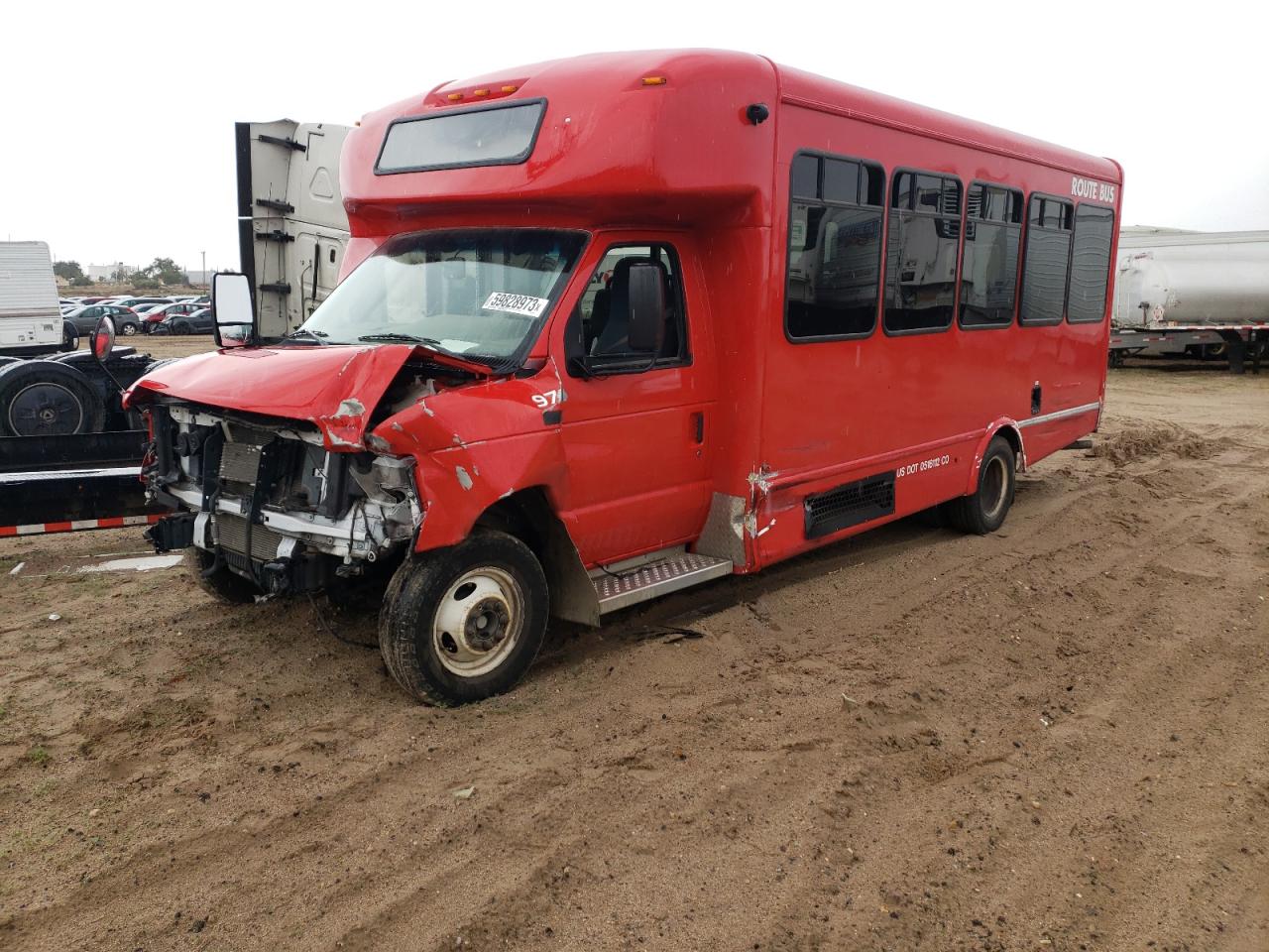2019 FORD Econoline e450 super duty cutaway van VIN 1FDFE4FS5KDC60719 photo 1